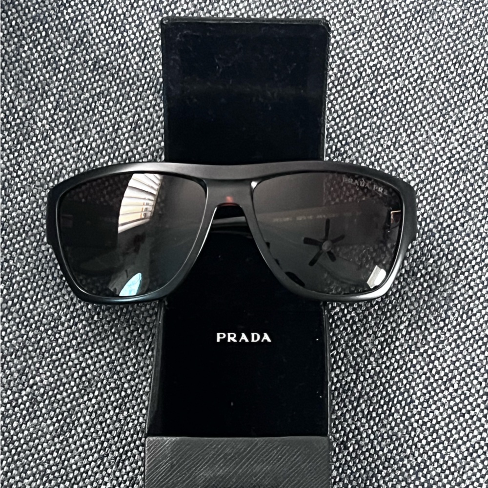 Black Polarized Prada Sunglasses